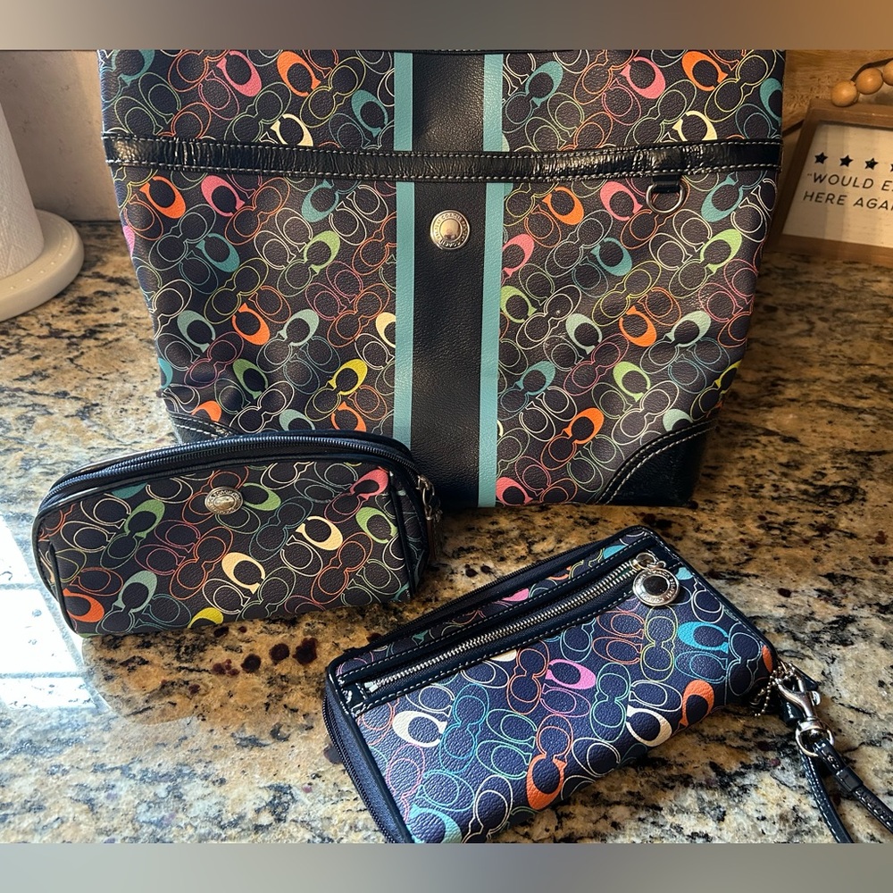 Multi color Coach bundle